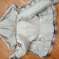 giacca sartoria con collo e cappuccio in pelliccia