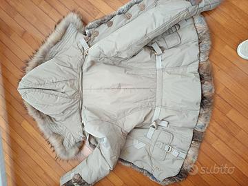 giacca sartoria con collo e cappuccio in pelliccia