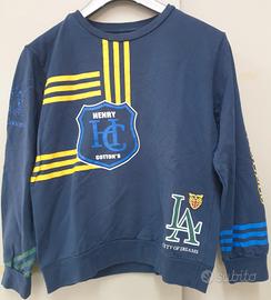 felpa Henry Cotton's blu taglia 14 anni