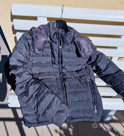 Piumino grigio Stile Benetton