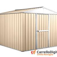 Box porta attrezzi in lamiera 276x260 beige