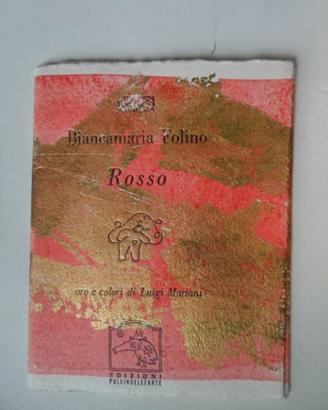 Rosso Biancamaria Folino Ed Pulcinoelefante 1995