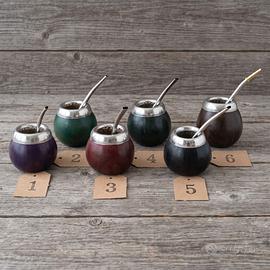 Mate argentino (calabaza) + cannuccia (bombilla)