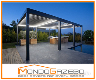 Pergola BIOCLIMATICA retrattile professionale