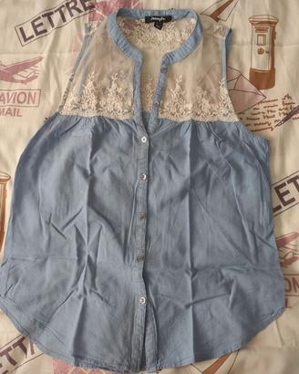camicetta blu