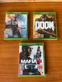 3 Giochi Xbox One: Battlefield, Doom, Mafia III