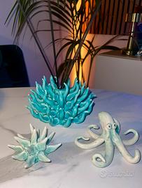 Set da 3 prodotti in ceramica artigianale vietrese