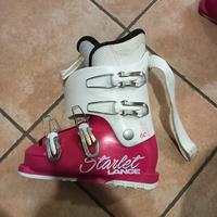 scarponi sci lange bambino donna 