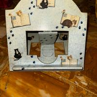 Leggio in legno fatto a mano