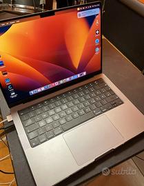 Macbook pro M1 max apple care 32gb ram 1tb