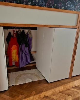 2 letti KURA IKEA per bambini – struttura rialzata