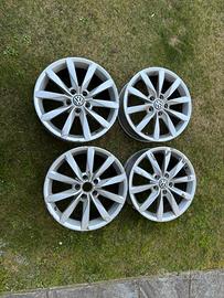 4 cerchi VW originali r17 pollici