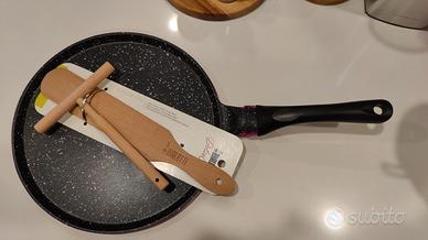 Set padella e utensili per Crepes