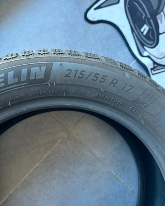 4 GOMME INVERNALI MICHELIN 215 55 R 17
