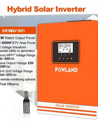 inverter senza batteria 6000 watt