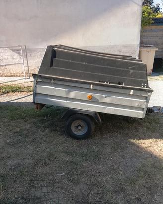 piccolo carrello immatricolato rimorchio