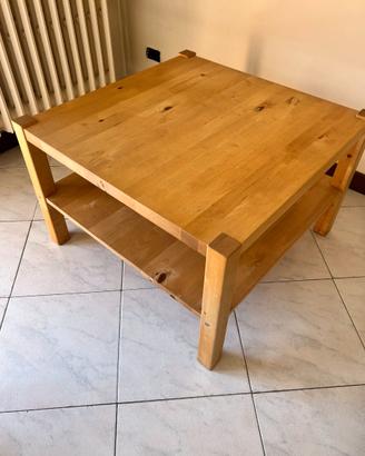 Tavolino da salotto IKEA LILLBERG in legno mass.