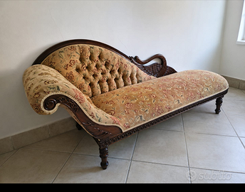 Dormeuse / chaise longue stile classico in legno i
