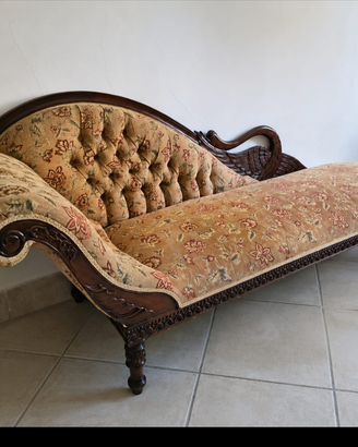 Dormeuse / chaise longue stile classico in legno i