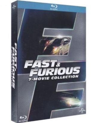 Fast and Furious cofanetto 7 Blu Ray 7 Film