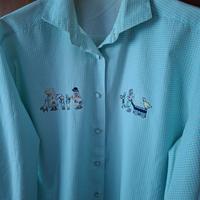 camicia da donna vintage in cotone 