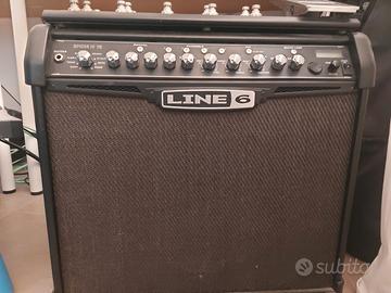 Amplificatore line6 spider iv 75w + pedaliera 