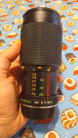 Obiettivo Yashica 75-200mm 1:4 MACRO