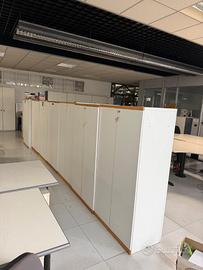 Parete armadi archivio ufficio modulari