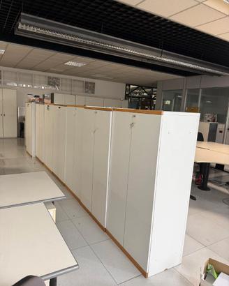 Parete armadi archivio ufficio modulari