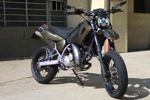 Yamaha DTX 125 - Supermoto modificata