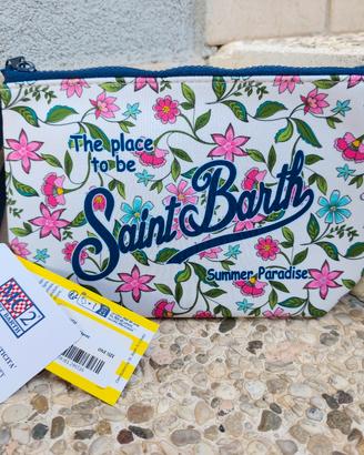 pochette MC2 saint barth floreale 