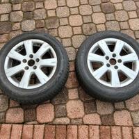 Cerchi in lega e gomme Vw Polo 9n