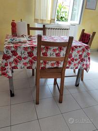 tavolo e sedie