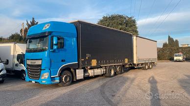 Daf 460 scarrabile centinato con biga