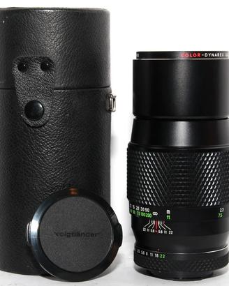 VOIGTLANDER COLOR DYNAREX 200mm 3.5 Obiettivo QBM