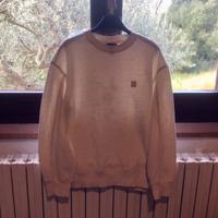 Felpa Oversize Bianca ricamata