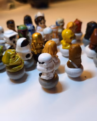 personaggi oscillanti Star Wars 