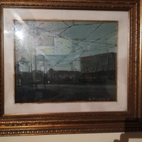 Quadro opera William Sebigallesi Milano