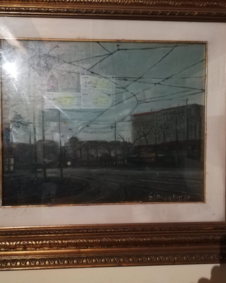 Quadro opera William Sebigallesi Milano