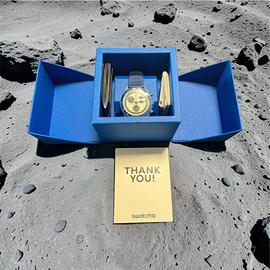 Swatch  Omega  Mission to the Super Blue Moonphase