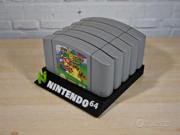 N64 - Porta Cartucce e Giochi