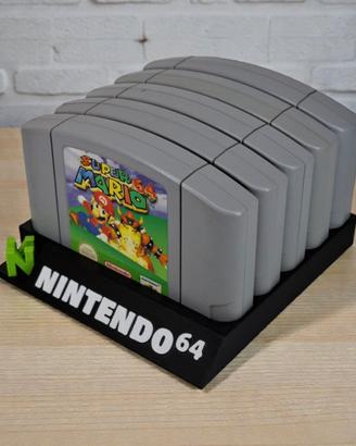 N64 - Porta Cartucce e Giochi