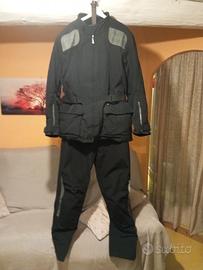 tuta moto BMW goretex giacca 58 panta 52