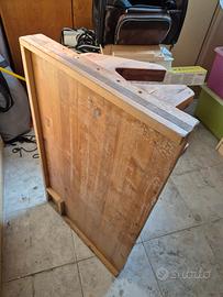 Asse per lavare in legno 