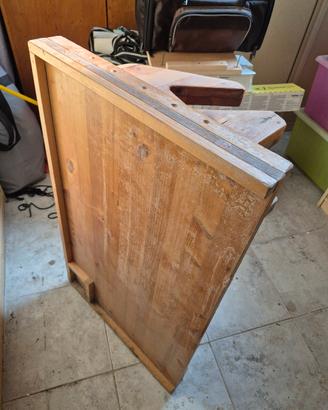 Asse per lavare in legno 