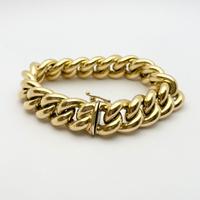 Bracciale groumette oro 18KT di grammi 42.20