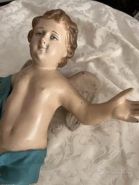 Statua angelo in cartapesta