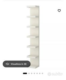 Due scaffali ikea