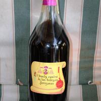bottiglia brandy cardinal  mendoza epoca