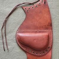 US GI WWII ORIGINALE CHEEK PAD GARAND CUOIO K line